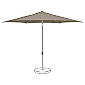 Suncomfort Marktschirm rund Pop Up (Light Taupe, Durchmesser Bespannung: 250 cm) | BAUHAUS