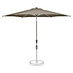Suncomfort Marktschirm rund Slide (Light Taupe, Durchmesser Bespannung: 250 cm) | BAUHAUS