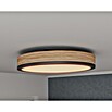 Globo Doro Plafón LED redondo (24 W, Diámetro: 45 cm, Marrón, Blanco cálido) | BAUHAUS