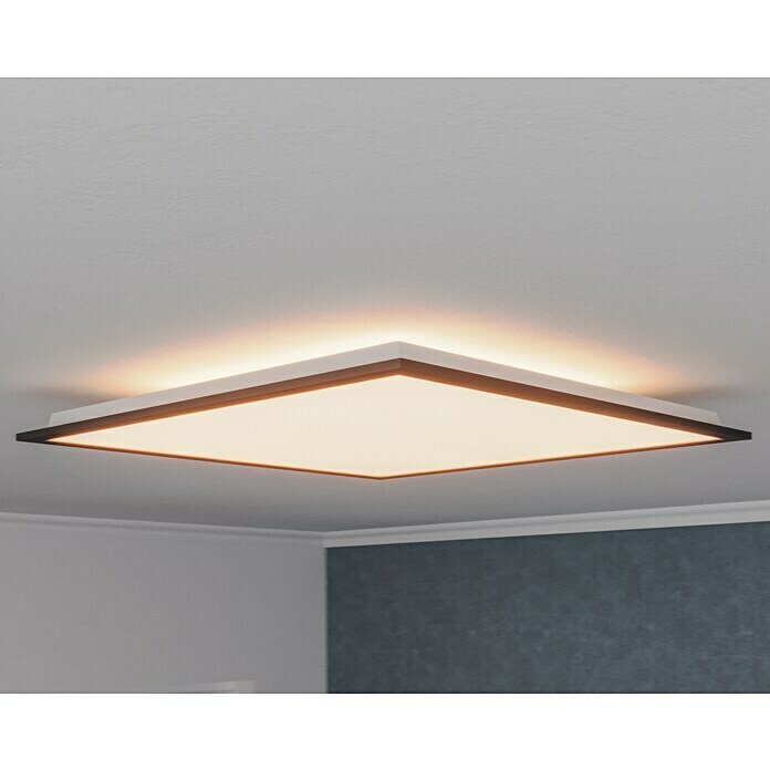 Globo Doro LED-Panel Graphit (36 W, L x B: 62 x 62 cm, Graphit, Warmweiß) | BAUHAUS