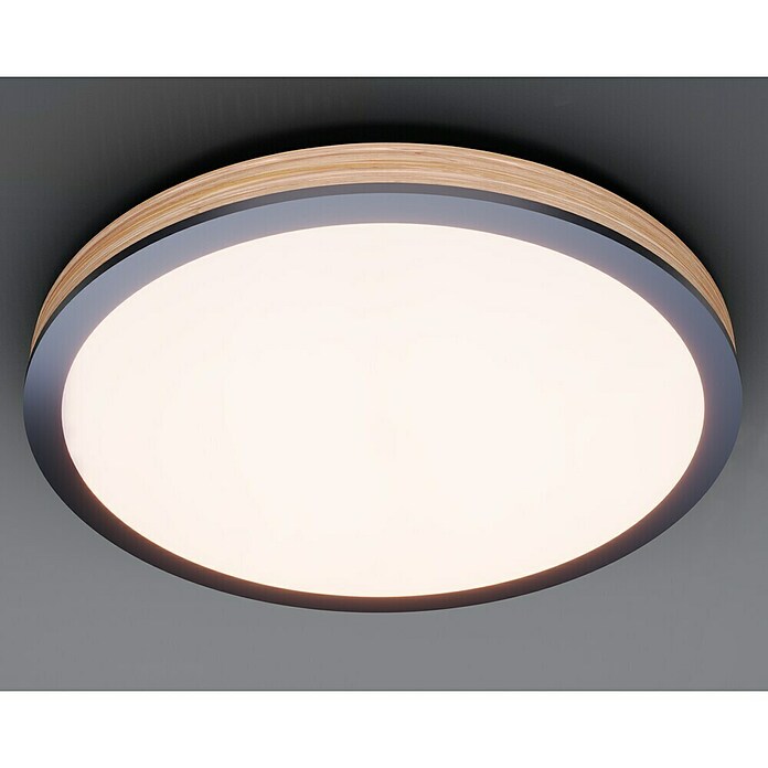 Globo Doro Plafón LED redondo (40 W, Diámetro: 60 cm, Marrón, Multicolor) | BAUHAUS