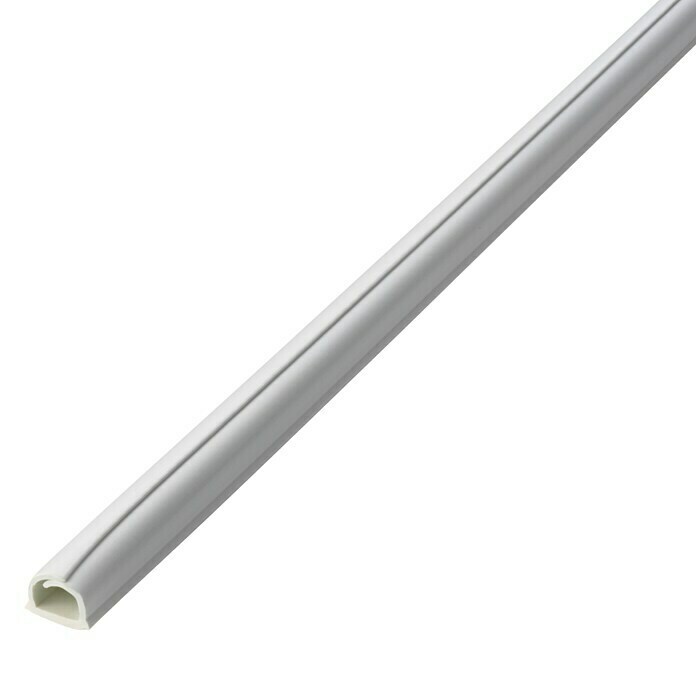 Inofix Cablefix Canaleta para cables adhesiva (L x An x Al: 100 x 0,8 x 0,7 cm, Blanco)
