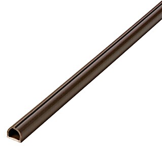 Inofix Cablefix Canaleta para cables adhesiva (L x An x Al: 100 x 0,8 x 0,7 cm, Marrón)