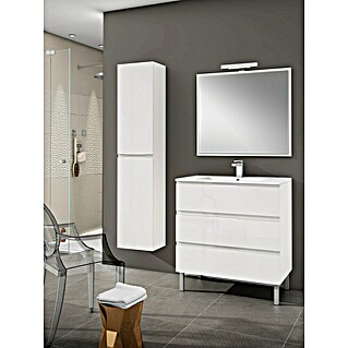 Camargue Mueble de lavabo Módena 3C (L x An x Al: 45 x 60 x 69 cm, Blanco)