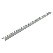 Alcaplast Fliesenprofil Links (Edelstahl, Silber, 120 x 2,95 cm, 14 mm Kantenhöhe, Rostfrei)