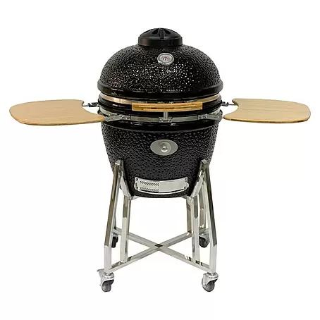 Flame Rock   Holzkohlegrill Kamado 22