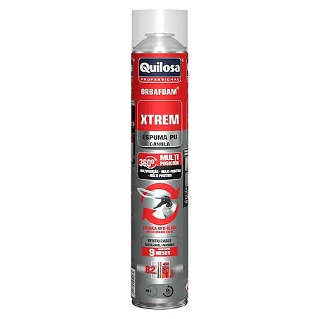 Quilosa  Espuma adhesiva de PU Orbafoam Xtrem