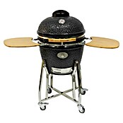 Flame Rock  Holzkohlegrill Kamado 22 (Durchmesser Grillfläche: 47 cm, Grau) | BAUHAUS