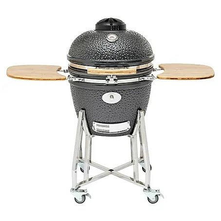 Flame Rock   Holzkohlegrill Kamado 22 Pro