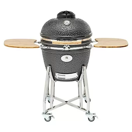 Flame Rock   Holzkohlegrill Kamado 22 Pro