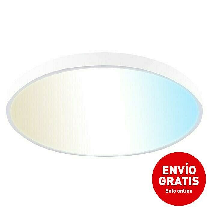 Panalight Plafón LED redondo Dion (36 W, Ø x Al: 40 cm x 24 mm, Blanco, Blanco cálido) | BAUHAUS
