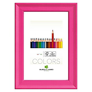 Marco de fotos Colors (18 x 24 cm, Pink, Madera)