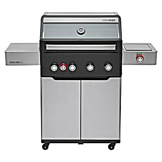 Edelheiss Gasgrill Exzellenz 1.4 (Grillfläche (B x T): 68 x 45,5 cm, 16,8 kW, Anzahl Brenner: 4 Stk.)