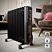 Voltomat HEATING Ölradiator (Schwarz, 2.500 W, Rippenanzahl: 11)