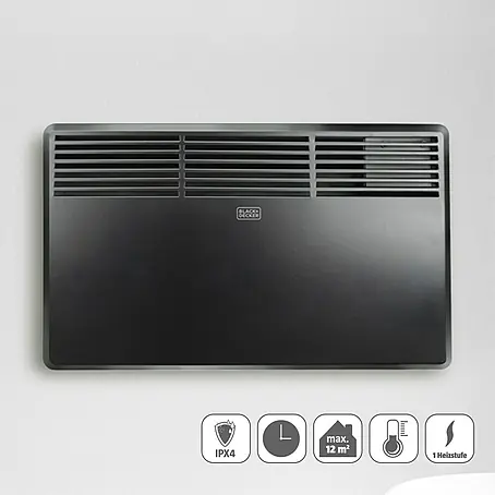 Black+Decker  Konvektorheizung BXCSH1200E