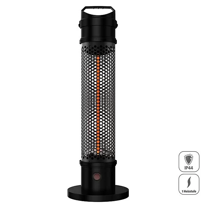 Voltomat HEATING Infrarot-Heizstrahler1.000 W, IP44, Außen, Schwarz Info