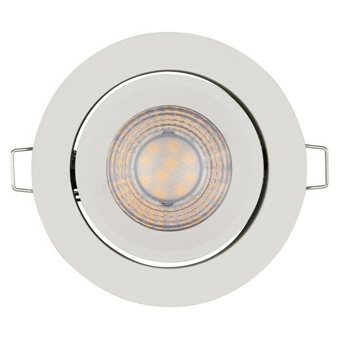 Osram LED-Einbauleuchten-Set (5 W, Farbe: Weiß, Ø x H: 8,7 x 3 cm, 3 Stk.)