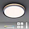 Globo Doro Plafón LED redondo (40 W, Diámetro: 60 cm, Marrón, Multicolor) | BAUHAUS