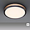 Globo Doro Plafón LED redondo (24 W, Diámetro: 45 cm, Marrón, Blanco cálido) | BAUHAUS