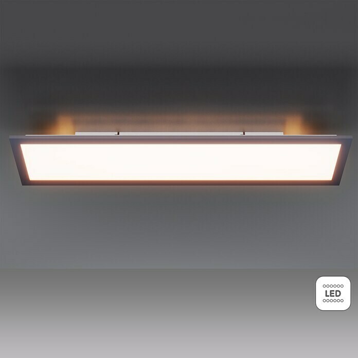 Globo Doro LED-Panel Graphit (24 W, L x B: 82 x 22,5 cm, Graphit, Warmweiß)