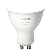Philips Hue Bombilla LED (5,5 W, GU10, Temperatura de color ajustable, 1 ud.)