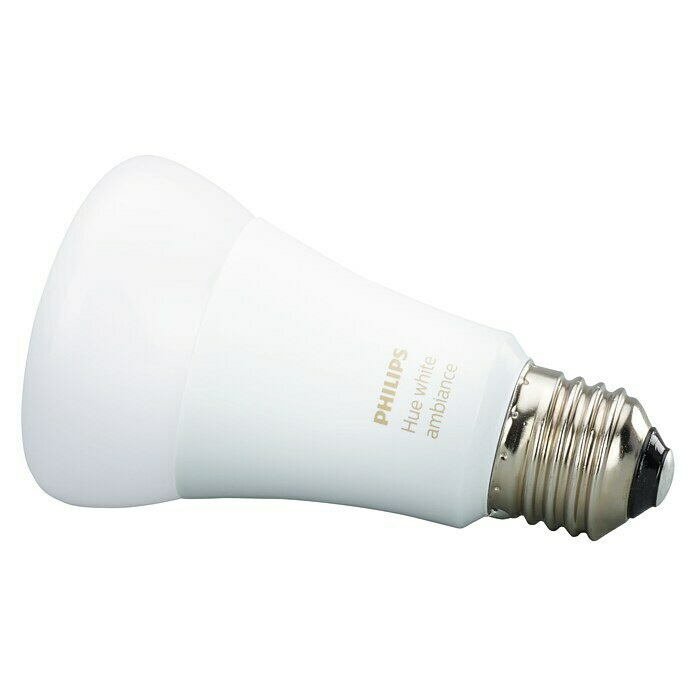 Philips Hue Bombilla LED Ambiance (9,5 W, E27, Temperatura de color ajustable, 1 ud.)