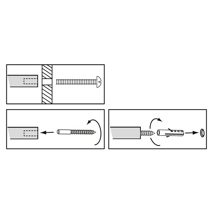 Siro Garderobenhaken 2283-42N1 (L x B x H: 35 x 35 x 42 mm, Anzahl Haken: 2 Stk.) | BAUHAUS