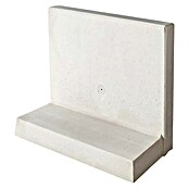 Seesteiner L-Stein (Weiß, Stärke: 7 cm, L x B x H: 30 x 40 x 80 cm, Witterungsbeständig) | BAUHAUS