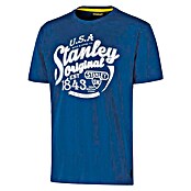Stanley Camiseta Fargo (XL, Azul/Blanco)