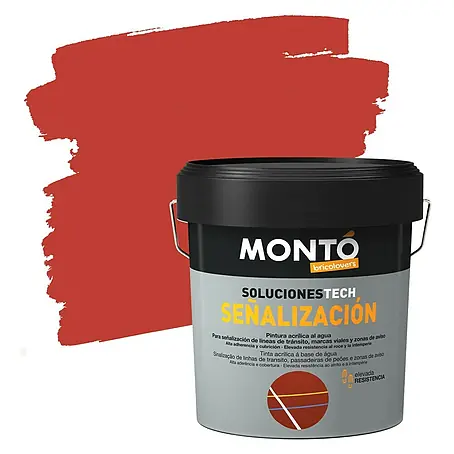 Montó Bricolovers Pintura de señalización Soluciones Tech