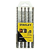 Stanley Set de brocas para hormigón SDS-Plus STA85050-XJ (5 piezas, Específico para: Hormigón)