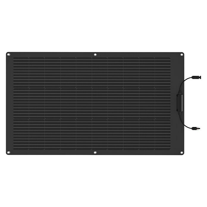 EcoFlow Solarmodul (Nennleistung: 100 W, L x B x H: 2,5 cm x 61,2 mm x 105 cm, Wirkungsgrad Solarzelle: 23 %) | BAUHAUS