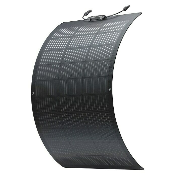 EcoFlow Solarmodul (Nennleistung: 100 W, L x B x H: 2,5 cm x 61,2 mm x 105 cm, Wirkungsgrad Solarzelle: 23 %) | BAUHAUS