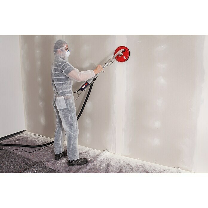 Wolfcraft Disco abrasivo con base adherente (Diámetro: 225 mm, Granulación: 120, 5 uds.)