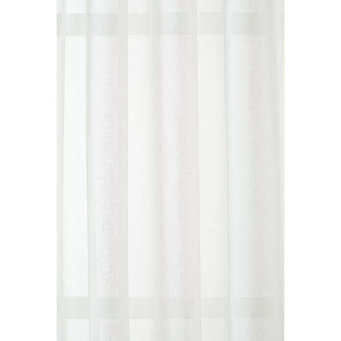 Visillo para ventana Toffy (140 x 250 cm, 100% poliéster, Blanco)