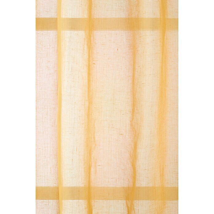 Visillo para ventana Toffy  (140 x 250 cm, 100% poliéster, Mostaza)