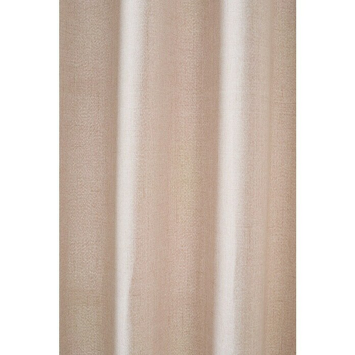 Cortina con ollaos Annie (An x Al: 140 x 260 cm, 100% poliéster, Marrón) | BAUHAUS