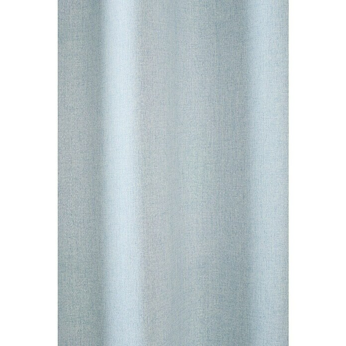 Cortina con ollaos Annie (An x Al: 140 x 260 cm, 100% poliéster, Azul) | BAUHAUS