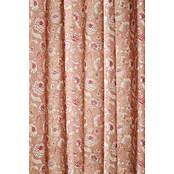 Cortina con ollaos Flor (An x Al: 140 x 260 cm, 50% algodón y 50% poliéster, Salmón) | BAUHAUS