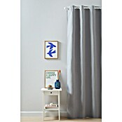 Cortina con ollaos Blackout (An x Al: 140 x 260 cm, 100% poliéster, Gris) | BAUHAUS