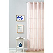 Visillo para ventana Kyos (200 x 270 cm, 100% poliéster, Rosa) | BAUHAUS