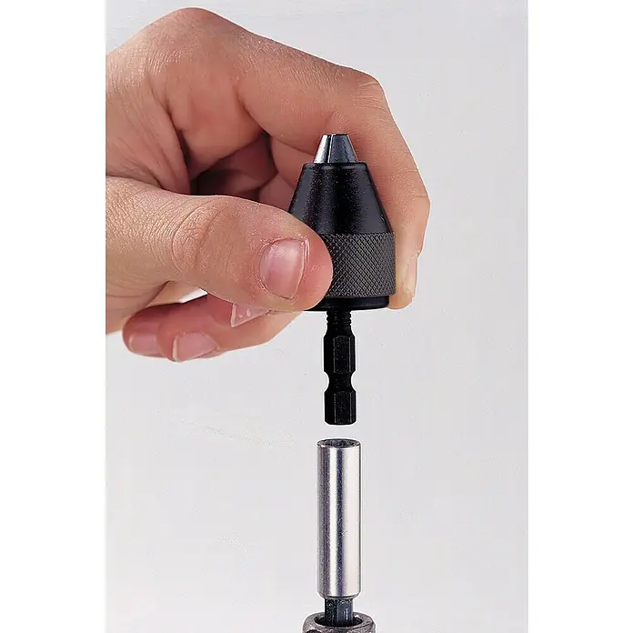 Produktbild von Multi-Bohrfutter Für Worx WX106 – Schnellspannbereich 0,3–3,2 Mm, Aus Carbonstahl, Ohne Schlüssel