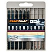 Craftomat Stichsägeblatt-Set (Holz/Metall/Kunststoff, 10-tlg., T-Schaft)