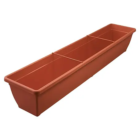 Geli Balkonkasten Toscana - Max. Auenlnge: 100 cm, Terracotta online  kaufen bei BAUHAUS