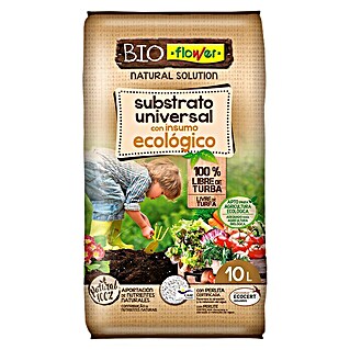 Flower Sustrato para plantas Universal Ecológico (10 l)