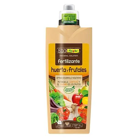 Flower  Fertilizante para hierbas para huerta y frutales