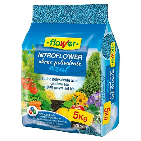Flower  Abono azul polivalente Nitroflower