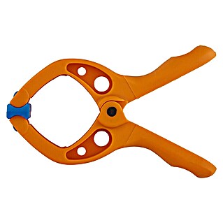 Wolfcraft Pinza con resorte Microfix (Anchura de sujeción: 30 mm, Apertura máxima: 30 mm)