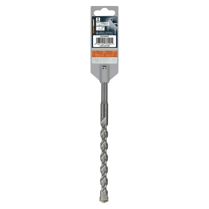 Craftomat SDS-Plus Betonbohrer - Länge: 210 mm, Durchmesser Bohrer: 14 mm - Aufnahme einer 14 mm Steinbohrmaschine, ideal zum Bohren von harten Materialien wie Stein und Beton. Robustes Werkzeug für präzise Bohrarbeiten.