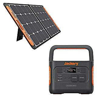 Jackery Estación de energía portátil Explorer 1000 Pro EU con Panel solar Saga (23,3 Ah)